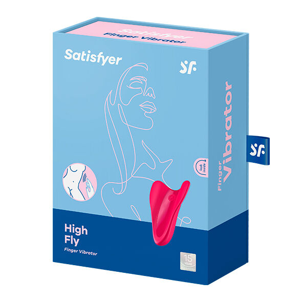 SATISFYER - HIGH FLY FINGERVIBRATOR FUCHSIA – Bild 4