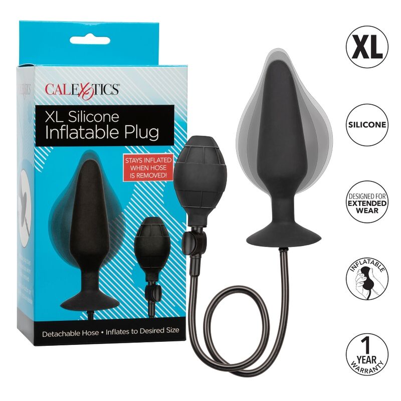 CALEXOTICS - XL SILIKON-AUFBLASBARER STECKER – Bild 2