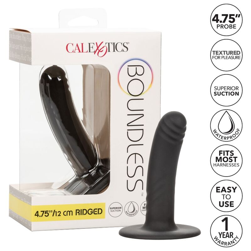 CALEXOTICS - BOUNDLESS DILDO 12 CM KOMPATIBEL MIT HARNESS – Bild 2