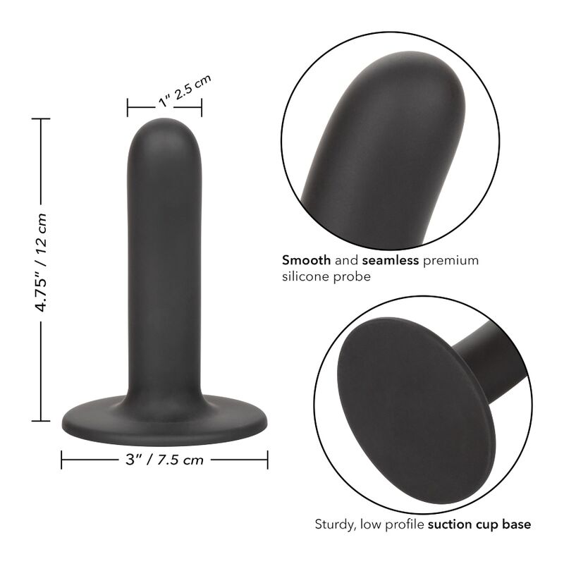 CALEXOTICS - BOUNDLESS DILDO 12 CM GURT KOMPATIBEL GLATT – Bild 5