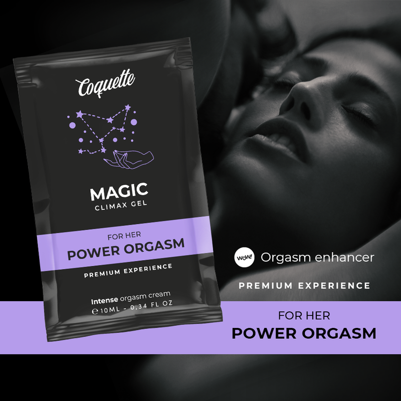 COQUETTE CHIC DESIRE - POCKET MAGIC CLIMAX GEL FÜR IHREN ORGASMUS VERBESSERENDES GEL 10 ML – Bild 3