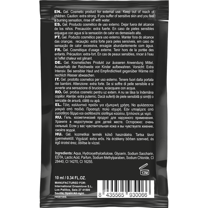 COQUETTE CHIC DESIRE - POCKET MAGIC CLIMAX GEL FÜR IHREN ORGASMUS VERBESSERENDES GEL 10 ML – Bild 2