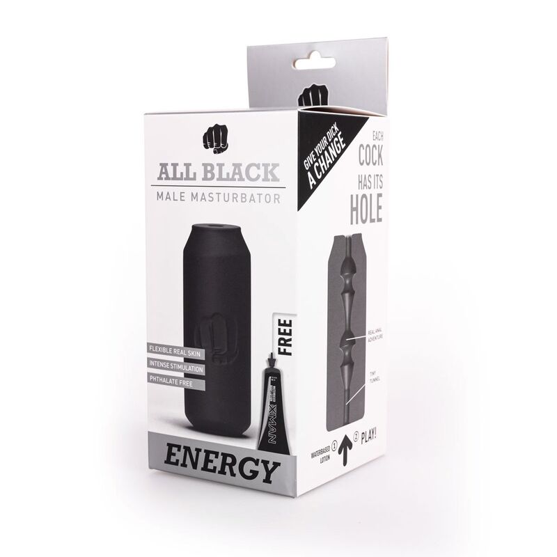 ALL BLACK - MASTURBATOR-ENERGIE – Bild 2