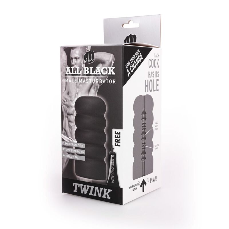 ALL BLACK - MASTURBATOR TWINK – Bild 2