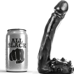 ALL BLACK - REALISTISCHER DILDO 19 CM