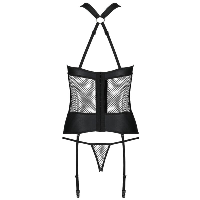 PASSION - AMANDA CORSET CUERO ECOLOGICO L/XL – Bild 5