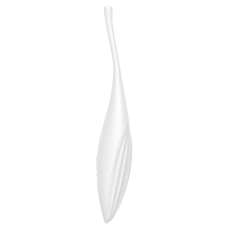 SATISFYER - TWIRLING JOY CLIT TIP VIBRATOR WEISS – Bild 2