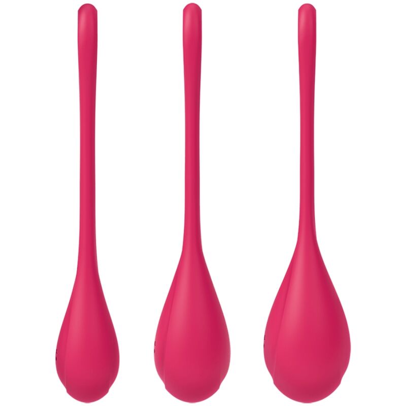 SATISFYER - YONI POWER 1 TRAININGSSET ROT – Bild 3