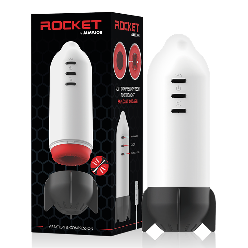 JAMYJOB - ROCKET MASTURBATOR SOFT COMPRESSION TECH UND VIBRATION – Bild 2