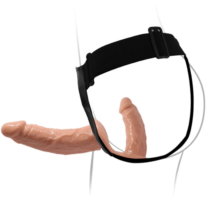 BAILE - ULTRA LEIDENSCHAFTLICHER DOPPELTE DILDOS MIT GESCHIRR – Bild 2