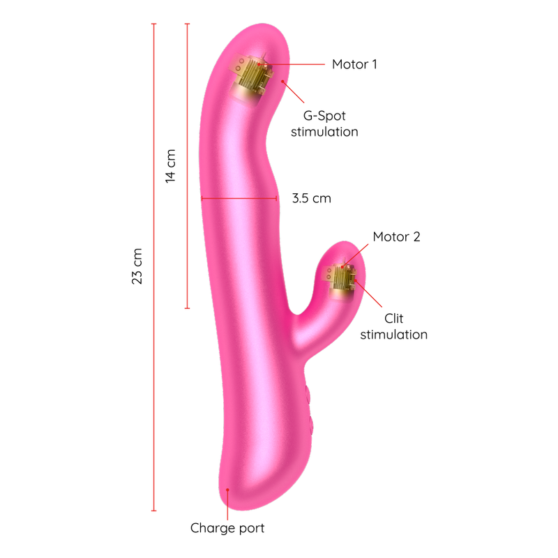 ONINDER - OSLO VIBRACIÓN Y ROTACIÓN ROSA - APP GRATUITA – Bild 3