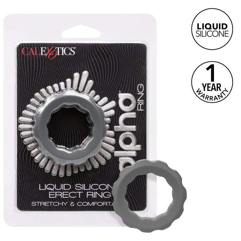 CALEXOTICS - ALPHA ERECT RING GRAU – Bild 2