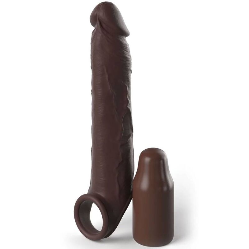 FANTASY X- TENSIONS - PIPEDREAMS VERLÄNGERUNG MIT RIEMEN 17,78 CM BRAUN – Bild 2