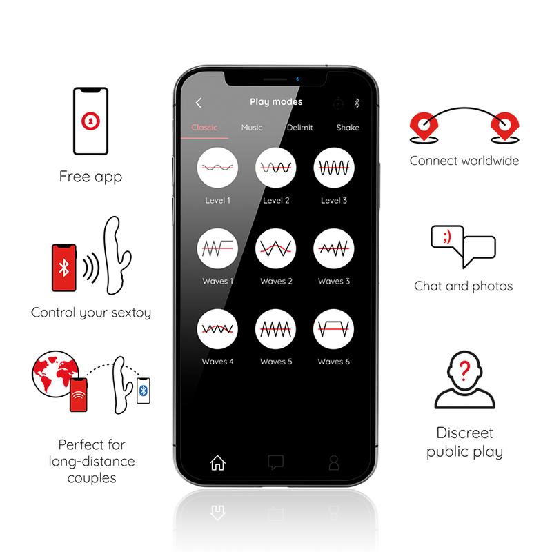 ONINDER - OSLO VIBRACIÓN Y ROTACIÓN ROSA - APP GRATUITA – Bild 2