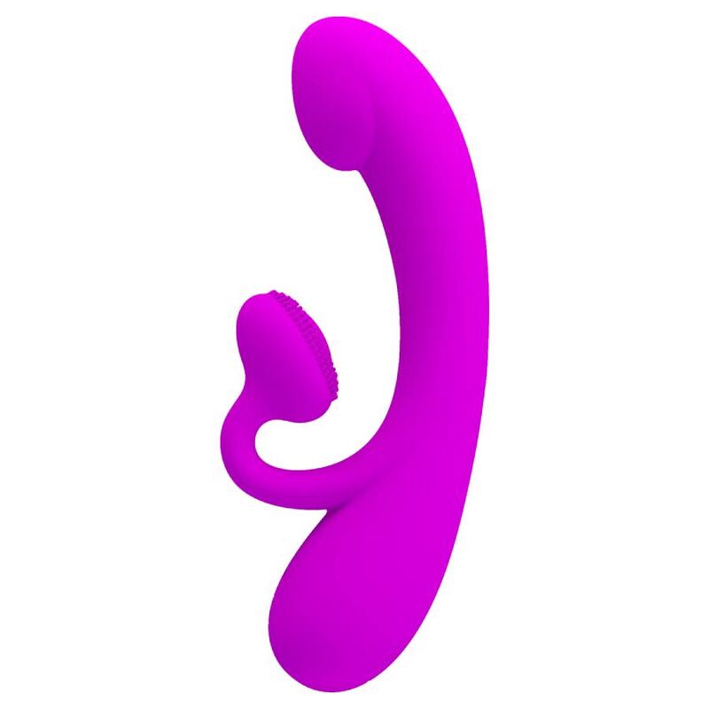 PRETTY LOVE - SINCERE SILIKON-KLITORALVIBRATOR UND SAUGER LILA – Bild 4