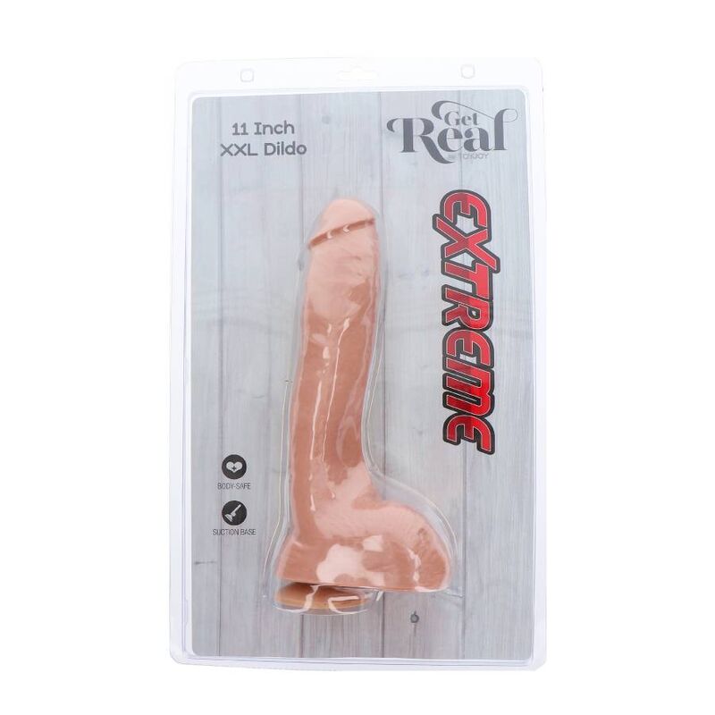 GET REAL - EXTREMER XXL-DILDO 28 CM HAUT – Bild 5