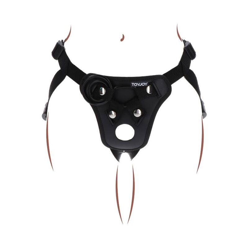 GET REAL - STRAP-ON-VERGNÜGUNGSGESCHIRR SCHWARZ – Bild 4