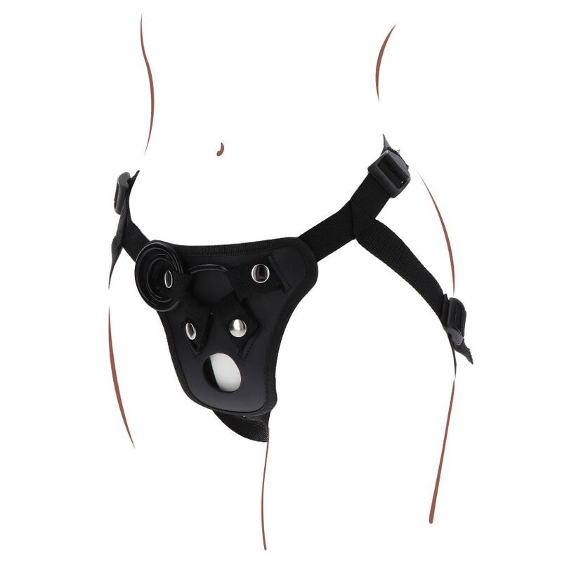 GET REAL - STRAP-ON-VERGNÜGUNGSGESCHIRR SCHWARZ – Bild 5