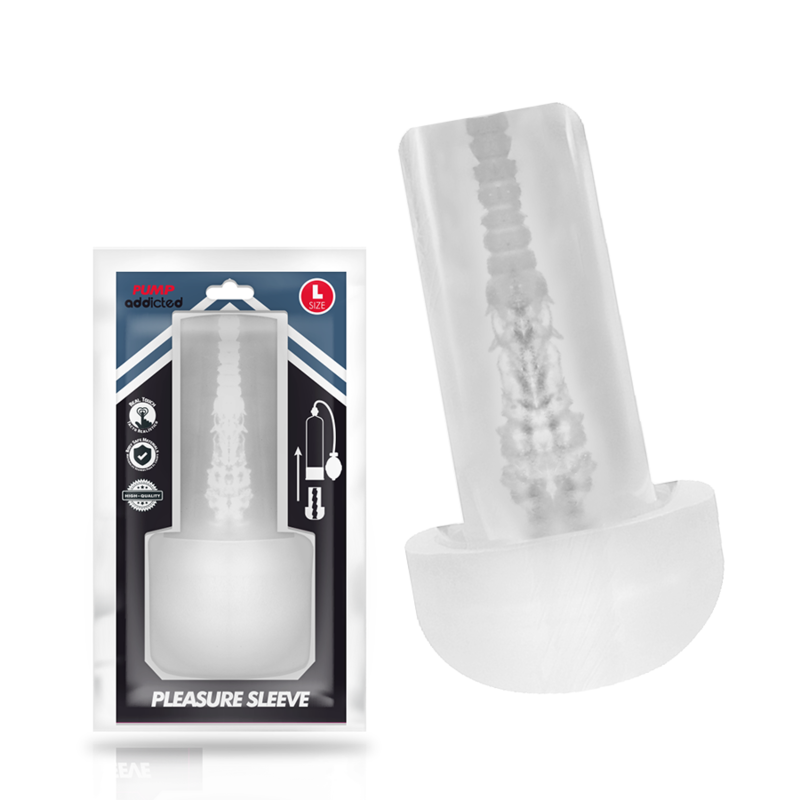 PUMP ADDICTED - PLEASURE SLEEVE MASTAUBADOR GRÖSSE L
