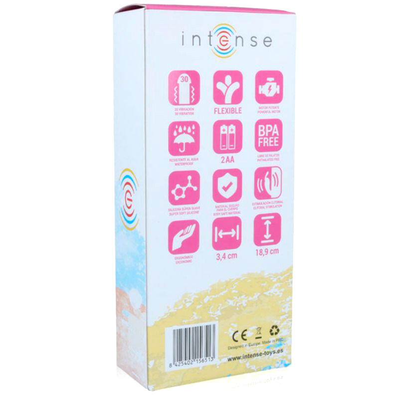 INTENSE - HILARI ROSA LUXE-VIBRATOR AUS SILIKON – Bild 4