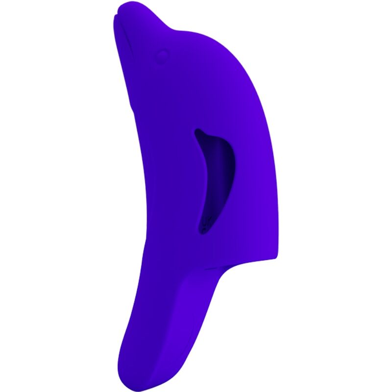 PRETTY LOVE - DELPHINI LEISTUNGSSTARKER DUNKELBLAUER FINGERSTIMULATOR – Bild 2
