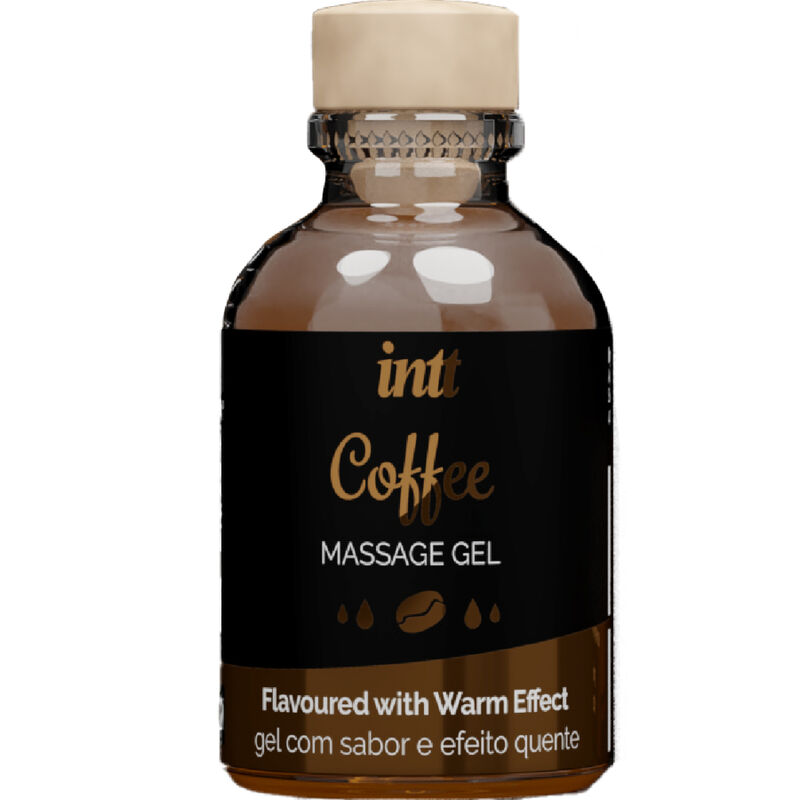 INTT MASSAGE  ORAL SEX - MASSAGEGEL MIT KAFFEEGESCHMACK UND HEISSEM EFFEKT