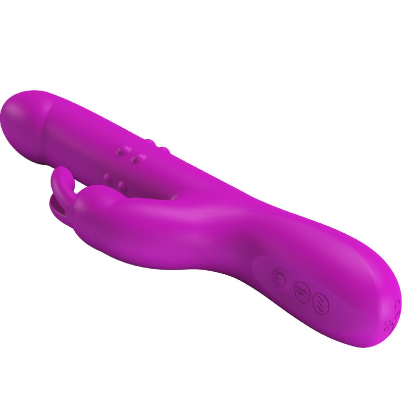 PRETTY LOVE - REESE VIBRATOR MIT LILA ROTATION – Bild 5