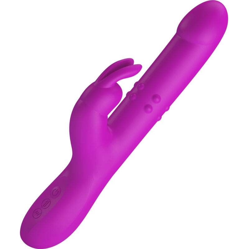 PRETTY LOVE - REESE VIBRATOR MIT LILA ROTATION – Bild 3