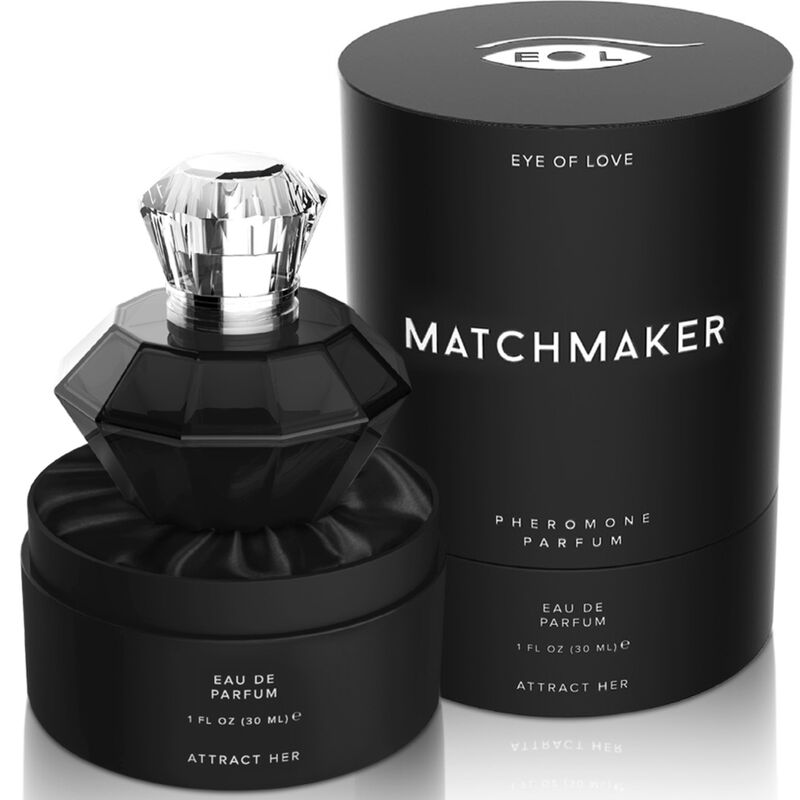 EYE OF LOVE - MATCHMAKER BLACK DIAMOND PHEROMON-PARFÜM ZIEHT SIE 30 ML – Bild 2