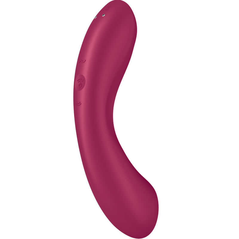SATISFYER - CURVE TRINITY 1 AIR PULSE VIBRATION GRIS – Bild 5