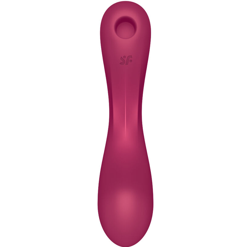 SATISFYER - CURVE TRINITY 1 AIR PULSE VIBRATION GRIS – Bild 4