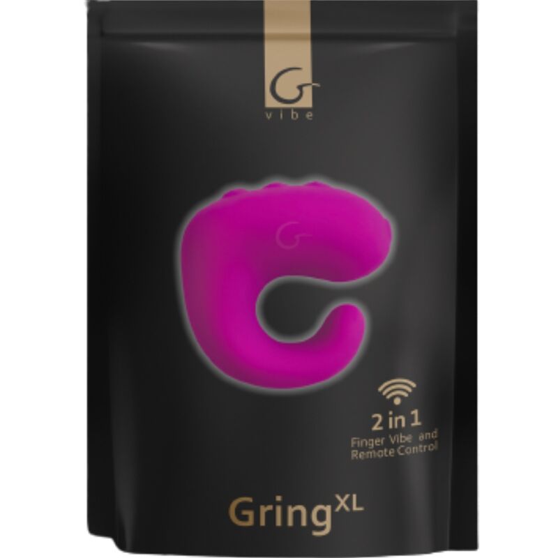 G-VIBE - SPASSSPIELZEUG GRING VIBRATOR RING XL SÜSSE HIMBEERE – Bild 3