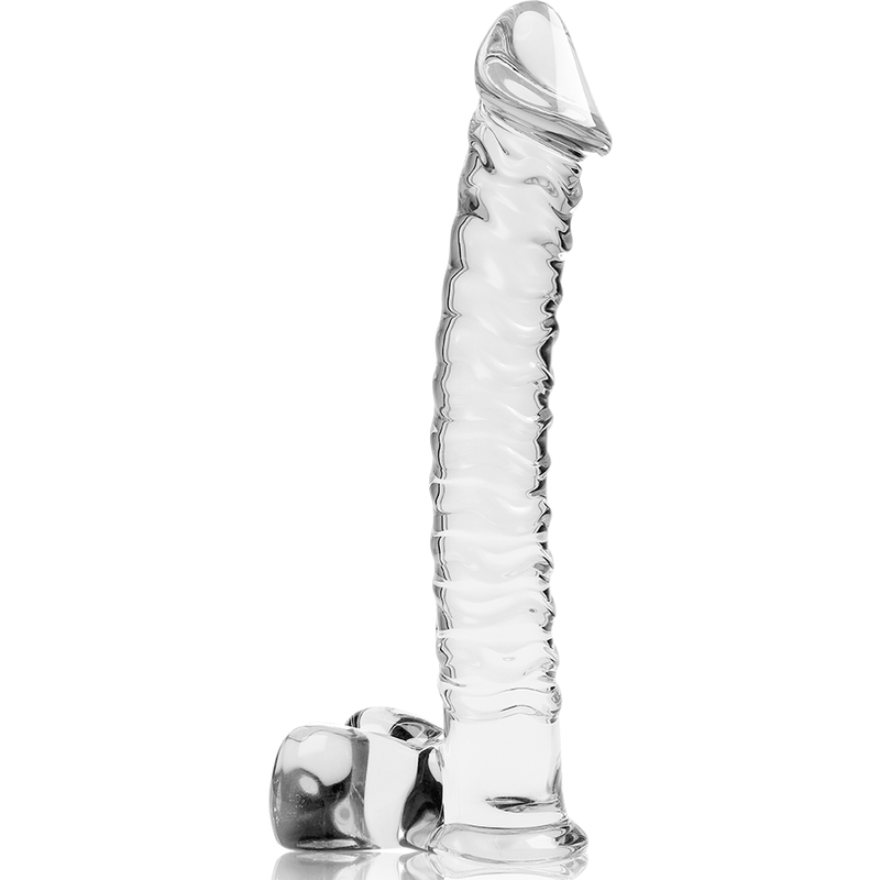 NEBULA SERIES BY IBIZA - MODELO 23 DILDO CRISTAL TRANSPARENTE 21.5 CM -O- 4 CM – Bild 5