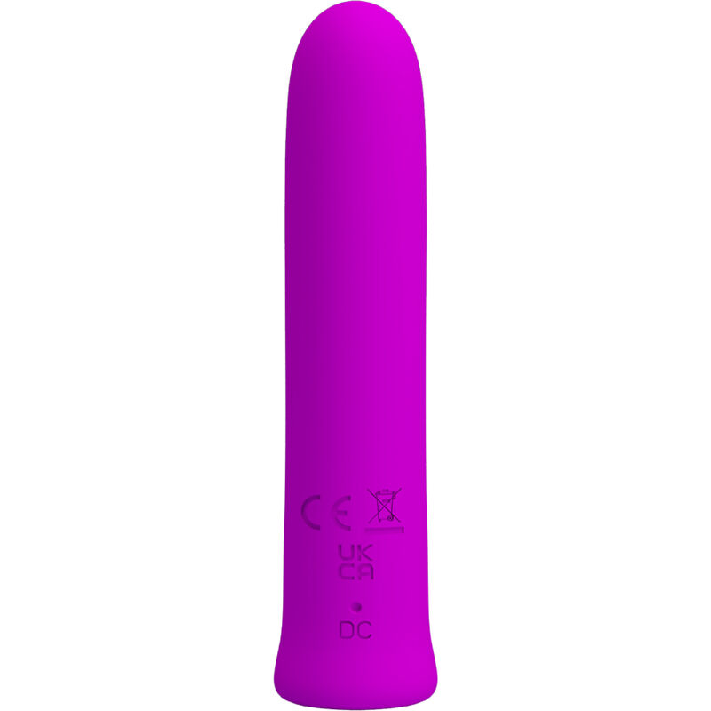 PRETTY LOVE - CURTIS MINI SUPER POWER VIBRATOR 12 LILA SILIKONVIBRATIONEN – Bild 3