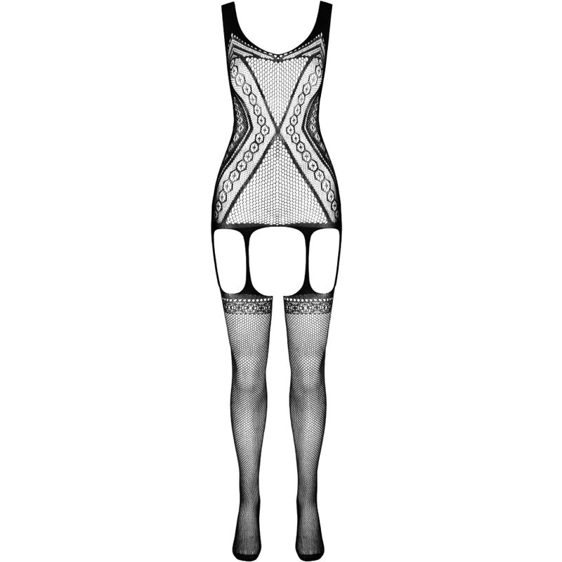 PASSION - ECO COLLECTION BODYSTOCKING ECO BS007 NEGRO – Bild 3
