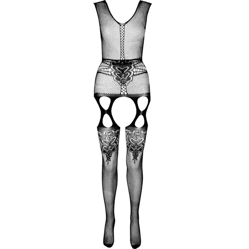 PASSION - ECO COLLECTION BODYSTOCKING ECO BS014 NEGRO – Bild 3