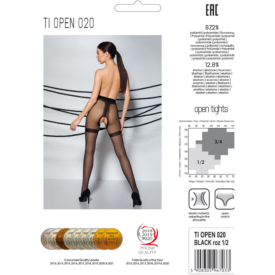 PASSION - TIOPEN 020 MEDIAS NEGRO 1/2 20 DEN – Bild 5