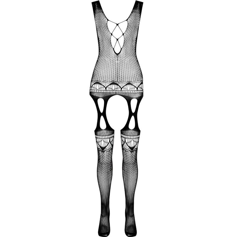 PASSION - BS099 BODYSTOCKING NEGRO TALLA UNICA – Bild 5