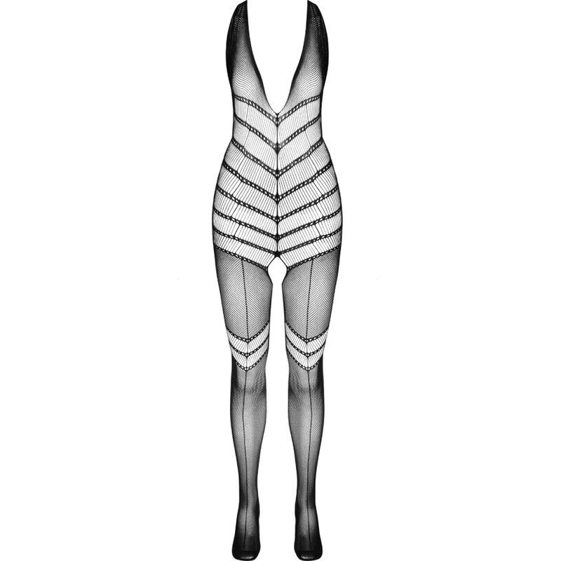 PASSION - BS100 BODYSTOCKING NEGRO TALLA UNICA – Bild 5