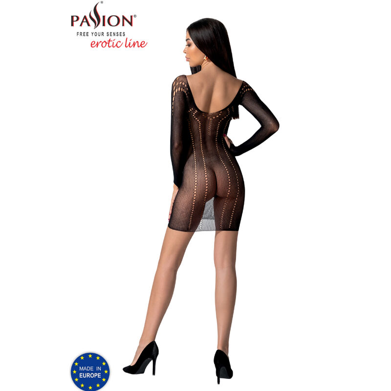 PASSION - BS101 BODYSTOCKING NEGRO TALLA UNICA – Bild 4