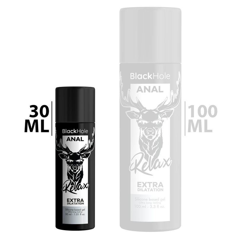 BLACK HOLE - GEL AUF SILIKONBASIS ZUR ANAL-DILATATION 30 ML – Bild 2