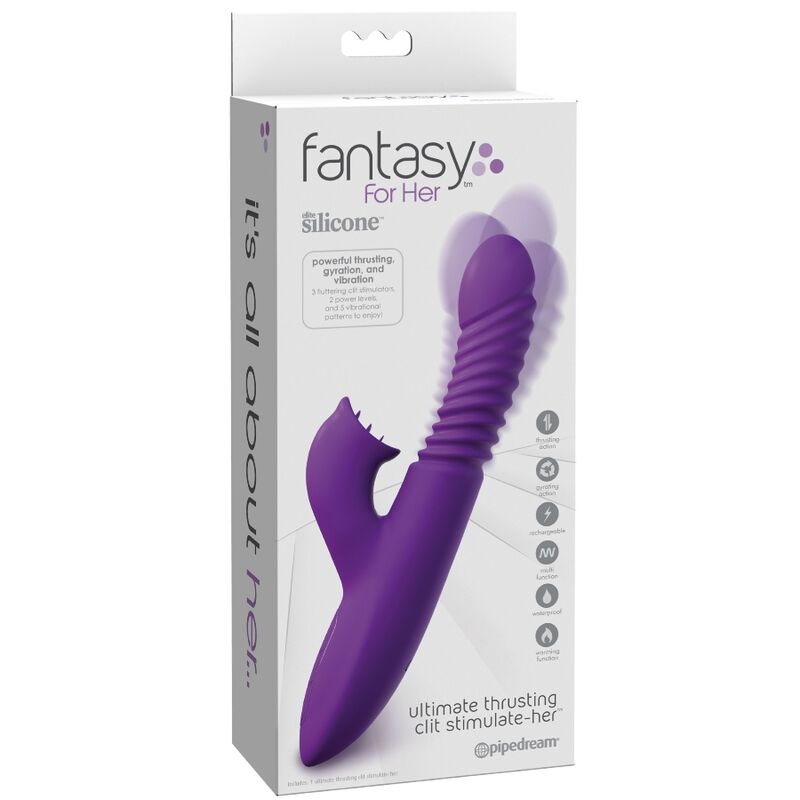 FANTASY FOR HER - KLITORIS-STIMULATOR MIT WÄRME-OSZILLATIONS- UND VIOLETT-VIBRATIONSFUNKTION – Bild 5