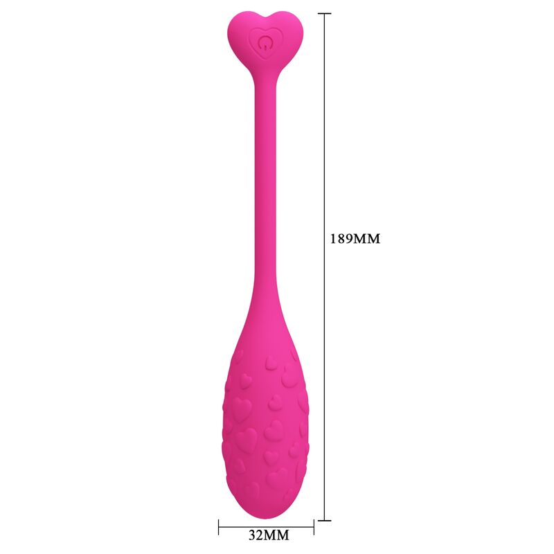 PRETTY LOVE - APP-GESTEUERTES ROSA FISHER-VIBRATIONS-EI – Bild 4