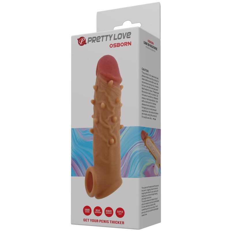 PRETTY LOVE - OSBORN EXTENSIONING STIMULATING PENSE COVER – Bild 5