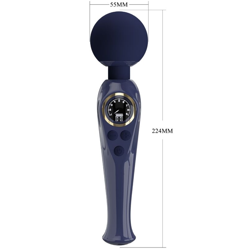 PRETTY LOVE - SKYLER VIBRATOR STAB BLAU – Bild 5