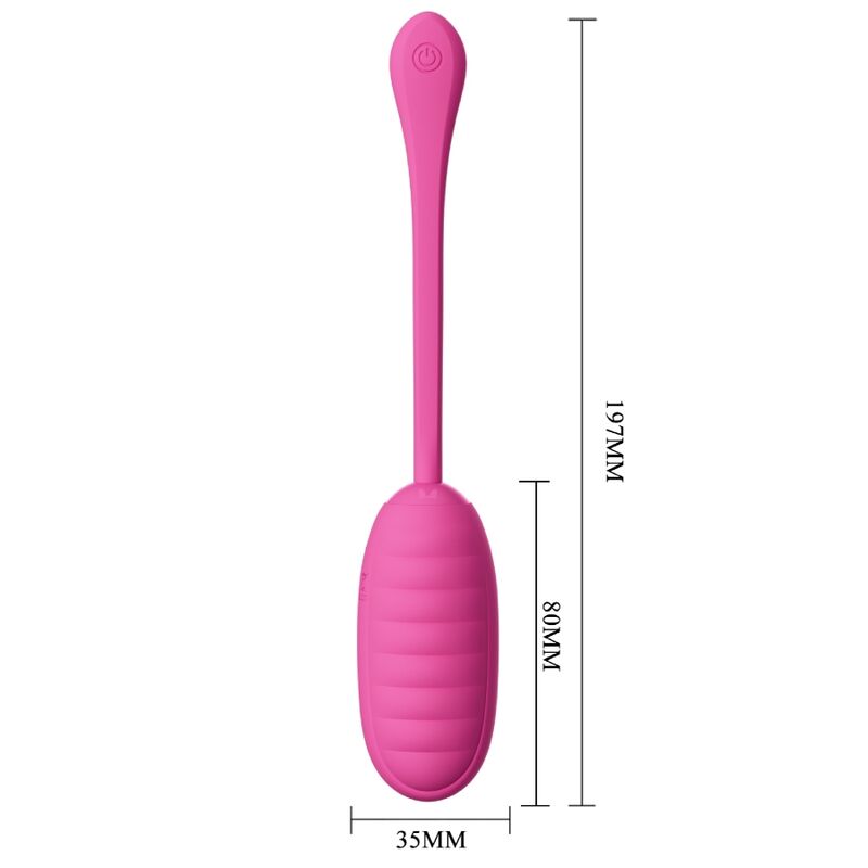PRETTY LOVE - CATALINA PINK WIEDERAUFLADBARES VIBRIERENDES EI APP – Bild 4