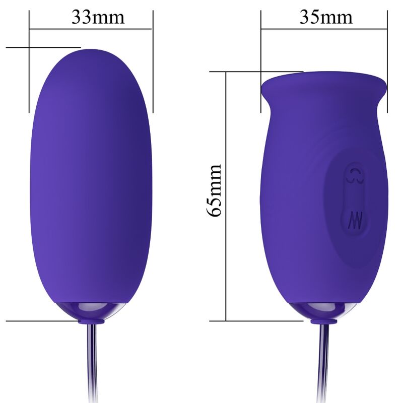 PRETTY LOVE - DAISY YOUTH VIOLET WIEDERAUFLADBARER VIBRATOR-STIMULATOR – Bild 4