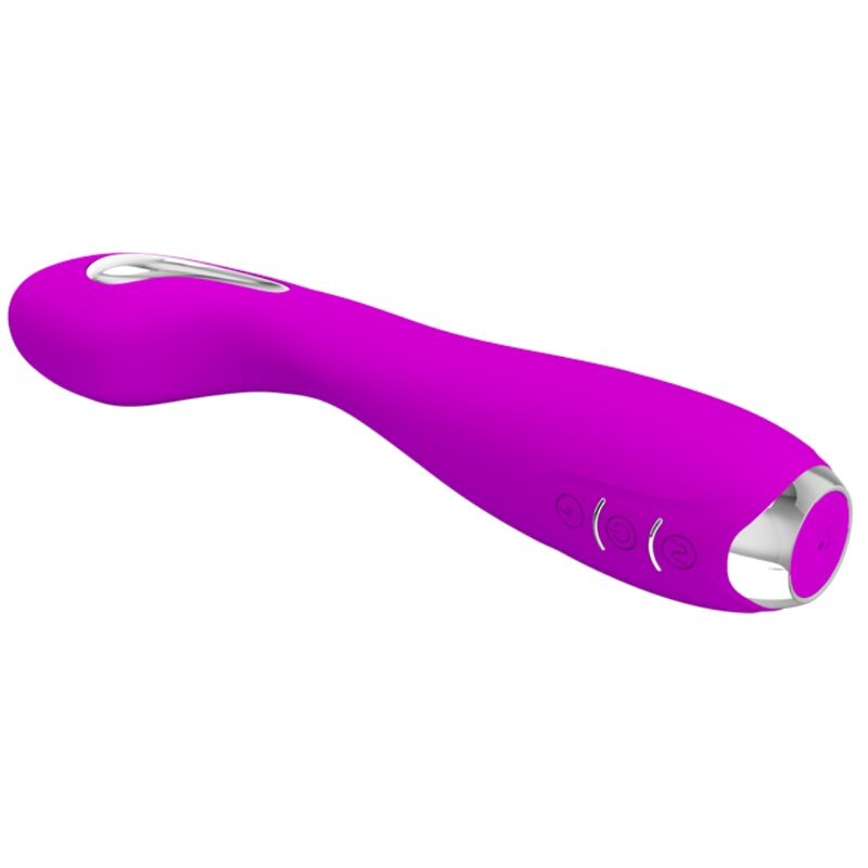 PRETTY LOVE - HECTOR WIEDERAUFLADBARER ELEKTROSCHOCK-VIBRATOR WASSERDICHT LILA – Bild 3