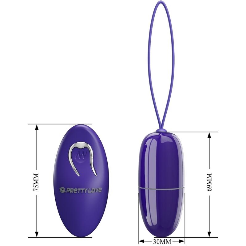 PRETTY LOVE - SELKIE YOUTH MINI VIBRIERENDES EI VIOLET FERNBEDIENUNG – Bild 5