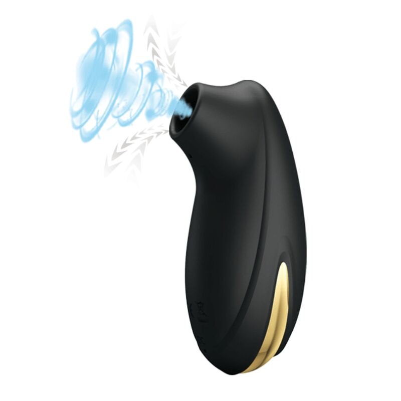 PRETTY LOVE - LUXUS-WIEDERAUFLADBARER SAUGMASSAGER SCHWARZ – Bild 5